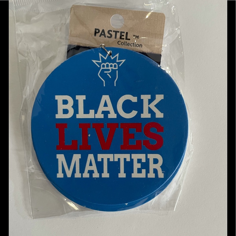 Black Lives Matter earrings.